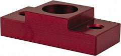 De-Sta-Co - 1/4 to 0.39" High, 10-32 Port, Aluminum, Blank, Swing Clamp Arm - 1.3701" OAL to 0.62" Overall Width - USA Tool & Supply