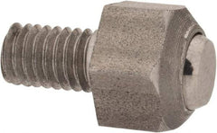 De-Sta-Co - M6 Thread, Swivel Thrust Pad - 7° Pivot Angle, For Use with Variable Stroke Straight-Line Action - USA Tool & Supply