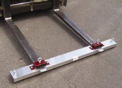 Shields Magnetics - 48" Long Fork Lift Magnetic Sweeper - 5" Wide x 2" High - USA Tool & Supply