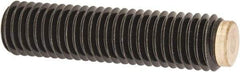J.W. Winco - M10x1.50 Metric Coarse, 40mm Length of Thread, Soft Tip Point Set Screw - Grade 5.8 Steel, 5mm Key - USA Tool & Supply