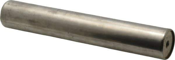 Mag-Mate - 6 Inch Long x 1 Inch Diameter Magnetic Grate Rod Separator - Ceramic Magnet, 1/4-20 Mounting Hole Thread Size, Material Grade 304 - USA Tool & Supply