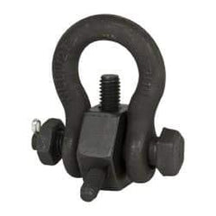 American Drill Bushing - 1/4-20 Thread Size Universal Lift Ring - 1/2 Inch Thread Length, 3-1/16 Inch Ring Height - USA Tool & Supply