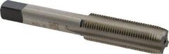 Heli-Coil - 1/2-20 UNF, H4, 4 Flute, Plug Chamfer, Bright Finish, High Speed Steel Hand STI Tap - 3-19/32" OAL, 1-21/32" Thread Length, 1/2" Square Length, 0.322" Square Size, 2B Class of Fit - USA Tool & Supply