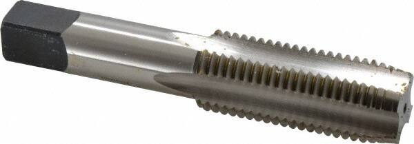 Heli-Coil - 7/8-9 UNC, H3, 4 Flute, Plug Chamfer, Bright Finish, High Speed Steel Hand STI Tap - 5-1/8" OAL, 2-1/2" Thread Length, 13/16" Square Length, 0.6" Square Size, 3B Class of Fit - USA Tool & Supply