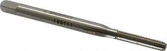 Heli-Coil - #2-56 UNC, H1, 3 Flute, Bottoming Chamfer, Bright Finish, High Speed Steel Hand STI Tap - 1-7/8" OAL, 9/16" Thread Length, 3/16" Square Length, 0.11" Square Size, 3B Class of Fit - Exact Industrial Supply