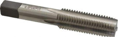 Heli-Coil - 5/8-11 UNC, H4, 4 Flute, Plug Chamfer, Bright Finish, High Speed Steel Hand STI Tap - 4-1/4" OAL, 2" Thread Length, 11/16" Square Length, 0.442" Square Size, 2B Class of Fit - Exact Industrial Supply