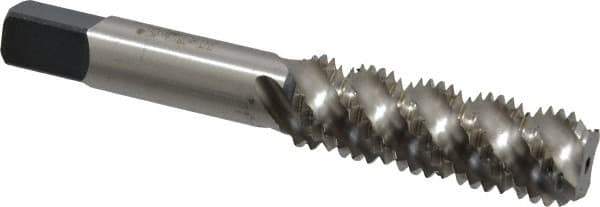 Heli-Coil - 1/2-13 UNC, 4 Flute, Bottoming Chamfer, Bright Finish, High Speed Steel Spiral Flute STI Tap - Right Hand Flute, 3-13/16" OAL, 0.48" Shank Diam, 1-13/16" Thread Length, 3B Class of Fit - Exact Industrial Supply