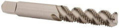 Heli-Coil - 5/16-24 UNF, 3 Flute, Bottoming Chamfer, Bright Finish, High Speed Steel Spiral Flute STI Tap - Right Hand Flute, 2-15/16" OAL, 0.381" Shank Diam, 1-1/4" Thread Length, 3B Class of Fit - Exact Industrial Supply
