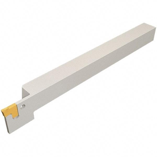 Iscar - External Thread, 0.5906" Max Depth of Cut, 1.65mm Min Groove Width, 120mm OAL, Right Hand Indexable Grooving Cutoff Toolholder - 12mm Shank Height x 12mm Shank Width, TAG Insert Style, TGT Toolholder Style, Series Tang-Grip - USA Tool & Supply