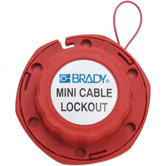 Brady - Cable Lockouts Cable Length (Feet): 8 Number of Lockout Points: 6 - USA Tool & Supply