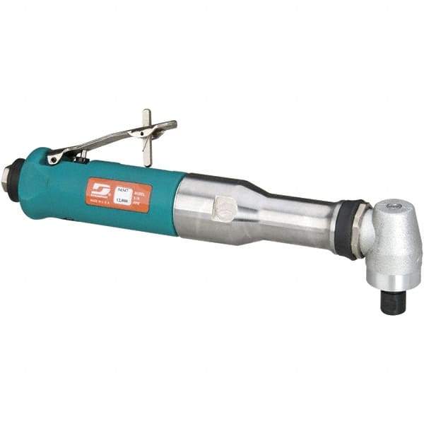 Dynabrade - 12,000 RPM, Pneumatic Angle & Disc Grinder - 40 CFM, Rear Exhaust - USA Tool & Supply