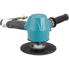 Dynabrade - 7" Max Disc, 7,200 RPM, Pneumatic Handheld Disc Sander - 98 CFM, 1/2" Inlet, 3 hp, 90 psi - USA Tool & Supply
