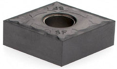 Iscar - CNGG430 SF Grade IC907 Carbide Turning Insert - 80° Diamond, 1/2" Inscr Circle, 3/16" Thick, 0.0039" Corner Radius - USA Tool & Supply