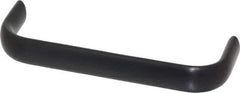 Electro Hardware - 4-9/16" Center to Center, Brush Black Anodized Aluminum Pull Handle - 1.5" High - USA Tool & Supply