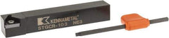 Kennametal - STGC, Right Hand Cut, 0° Lead Angle, 5/8" Shank Height x 5/8" Shank Width, Neutral Rake Indexable Turning Toolholder - 4" OAL, TC..32.5. Insert Compatibility, Series Screw-On - USA Tool & Supply