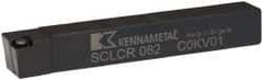 Kennametal - SCLC, Right Hand Cut, 5° Lead Angle, 1/2" Shank Height x 1/2" Shank Width, Neutral Rake Indexable Turning Toolholder - 3-1/2" OAL, CC..21.5. Insert Compatibility, Series Screw-On - USA Tool & Supply