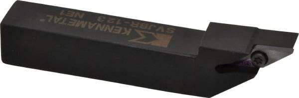 Kennametal - SVJB, Right Hand Cut, 3° Lead Angle, 3/4" Shank Height x 3/4" Shank Width, Neutral Rake Indexable Turning Toolholder - 4-1/2" OAL, VB..33. Insert Compatibility, Series Screw-On - USA Tool & Supply