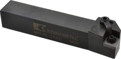 Kennametal - MCLN, Left Hand Cut, 5° Lead Angle, 1" Shank Height x 1" Shank Width, Negative Rake Indexable Turning Toolholder - 6" OAL, CN..54. Insert Compatibility, Series Kenloc - USA Tool & Supply
