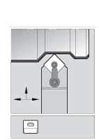 Kennametal - MSDN, Neutral Cut, 0° Lead Angle, 1/2" Shank Height x 1/2" Shank Width, Negative Rake Indexable Turning Toolholder - 4-1/2" OAL, SN..32. Insert Compatibility, Series Kenloc - USA Tool & Supply