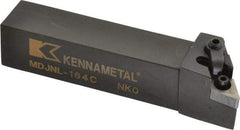Kennametal - MDJN, Left Hand Cut, 3° Lead Angle, 1" Shank Height x 1" Shank Width, Negative Rake Indexable Turning Toolholder - 5" OAL, DN..43. Insert Compatibility, Series Kenloc - USA Tool & Supply