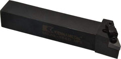 Kennametal - MDJN, Left Hand Cut, 3° Lead Angle, 1" Shank Height x 1" Shank Width, Negative Rake Indexable Turning Toolholder - 6" OAL, DN..43. Insert Compatibility, Series Kenloc - USA Tool & Supply