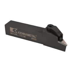 Kennametal - MVJN, Left Hand Cut, 3° Lead Angle, 3/4" Shank Height x 3/4" Shank Width, Negative Rake Indexable Turning Toolholder - 4-1/2" OAL, VN..33. Insert Compatibility, Series Kenloc - USA Tool & Supply