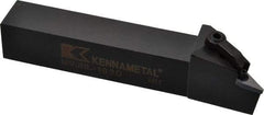 Kennametal - MVJN, Left Hand Cut, 3° Lead Angle, 1" Shank Height x 1" Shank Width, Negative Rake Indexable Turning Toolholder - 6" OAL, VN..33. Insert Compatibility, Series Kenloc - USA Tool & Supply