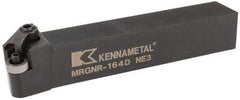 Kennametal - MRGN, Right Hand Cut, 15° Lead Angle, 1" Shank Height x 1" Shank Width, Negative Rake Indexable Turning Toolholder - 6" OAL, RN..43 Insert Compatibility, Series Kenloc - USA Tool & Supply