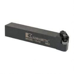 Kennametal - MRGN, Left Hand Cut, 15° Lead Angle, 1" Shank Height x 1" Shank Width, Negative Rake Indexable Turning Toolholder - 6" OAL, RN..43 Insert Compatibility, Series Kenloc - USA Tool & Supply