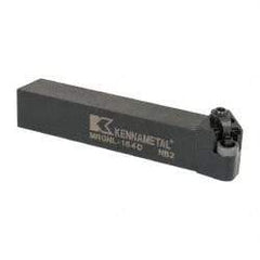 Kennametal - MRGN, Left Hand Cut, 15° Lead Angle, 1" Shank Height x 1" Shank Width, Negative Rake Indexable Turning Toolholder - 6" OAL, RN..43 Insert Compatibility, Series Kenloc - USA Tool & Supply