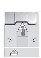 Kennametal - MTEN, Neutral Cut, 0° Lead Angle, 1/2" Shank Height x 1/2" Shank Width, Negative Rake Indexable Turning Toolholder - 4-1/2" OAL, TN..22. Insert Compatibility, Series Kenloc - USA Tool & Supply