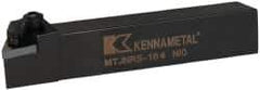 Kennametal - MTJN, Right Hand Cut, 3° Lead Angle, 1" Shank Height x 1" Shank Width, Negative Rake Indexable Turning Toolholder - 6" OAL, TN..43. Insert Compatibility, Series Kenloc - USA Tool & Supply