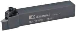 Kennametal - VP.., -5° Lead Angle NVLC External Right Hand Indexable Profiling Toolholder - 25.4mm Shank Height x 25.4mm Shank Width, 6" Long, Steel - USA Tool & Supply