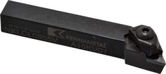 Kennametal - NP.., -5° Lead Angle NKLC External Left Hand Indexable Profiling Toolholder - 12.7mm Shank Height x 12.7mm Shank Width, 88.9mm Long, Steel - USA Tool & Supply