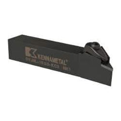 Kennametal - DVJN, Left Hand Cut, 3° Lead Angle, 1" Shank Height x 1" Shank Width, Negative Rake Indexable Turning Toolholder - 6" OAL, VN..33. Insert Compatibility, Series Kenclamp - USA Tool & Supply