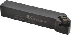 Kennametal - External Thread, Left Hand Cut, 25.4mm Shank Width x 25.4mm Shank Height Indexable Threading Toolholder - 152.4mm OAL, N.3L Insert Compatibility, NS Toolholder, Series Top Notch - USA Tool & Supply