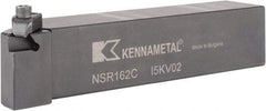 Kennametal - External Thread, Right Hand Cut, 25.4mm Shank Width x 25.4mm Shank Height Indexable Threading Toolholder - 127mm OAL, N.2R Insert Compatibility, NS Toolholder, Series Top Notch - USA Tool & Supply