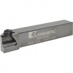 Kennametal - External Thread, Right Hand Cut, 25.4mm Shank Width x 25.4mm Shank Height Indexable Threading Toolholder - 152.4mm OAL, N.4R Insert Compatibility, NS Toolholder, Series Top Notch - USA Tool & Supply