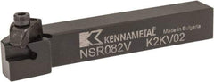 Kennametal - External Thread, Right Hand Cut, 12.7mm Shank Width x 12.7mm Shank Height Indexable Threading Toolholder - 88.9mm OAL, N.2R Insert Compatibility, NS Toolholder, Series Top Notch - USA Tool & Supply