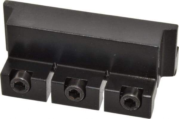 Kennametal - Tool Block Style A2TEN, 26mm Blade Height, 3.39" OAL, 1.57"& OAH, Indexable Cutoff Blade Tool Block - 3/4" Shank Height, 3/4" Shank Width, Reversible, Series A2 Cut-Off - USA Tool & Supply