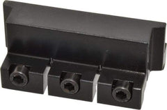 Kennametal - Tool Block Style A2TEN, 26mm Blade Height, 3.39" OAL, 1.57"& OAH, Indexable Cutoff Blade Tool Block - 3/4" Shank Height, 3/4" Shank Width, Reversible, Series A2 Cut-Off - USA Tool & Supply