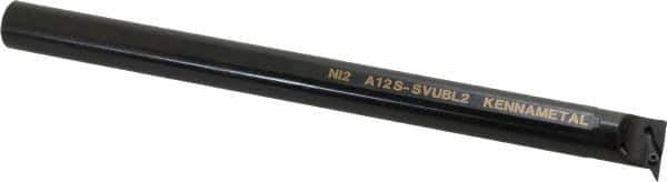 Kennametal - 24.89mm Min Bore Diam, 10" OAL, 3/4" Shank Diam, A-SVSP Indexable Boring Bar - VB.. Insert, Screw Holding Method - USA Tool & Supply