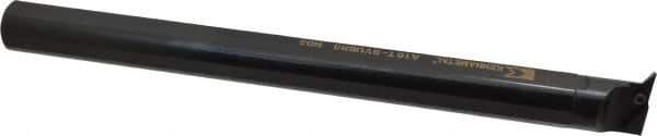 Kennametal - 33.02mm Min Bore Diam, 12" OAL, 1" Shank Diam, A-SVSP Indexable Boring Bar - VB.. Insert, Screw Holding Method - USA Tool & Supply