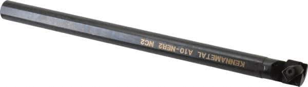 Kennametal - 26.16mm Min Bore Diam, 254mm OAL, 3/4" Shank Diam, A-SCLP-D Indexable Boring Bar - CP.. Insert, Screw Holding Method - USA Tool & Supply