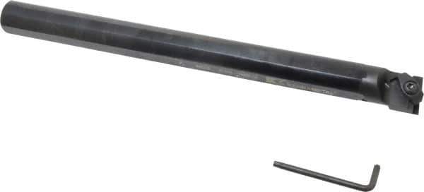 Kennametal - 34.93mm Min Bore Diam, 12" OAL, 1" Shank Diam, A-NE Indexable Boring Bar - N. Insert, Clamp Holding Method - USA Tool & Supply