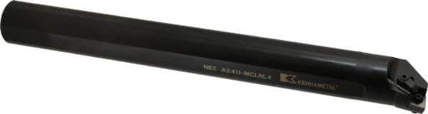 Kennametal - 44.7mm Min Bore Diam, 14" OAL, 38.1mm Shank Diam, A-MCLN Indexable Boring Bar - CN.. Insert, Screw or Clamp Holding Method - USA Tool & Supply