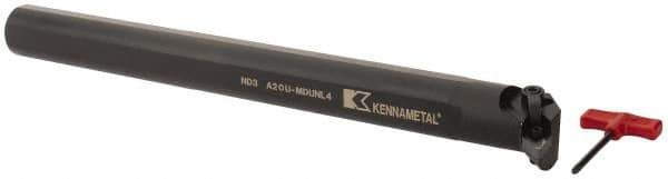 Kennametal - 43.31mm Min Bore Diam, 14" OAL, 31.75mm Shank Diam, A-MDUN Indexable Boring Bar - DN.. Insert, Screw or Clamp Holding Method - USA Tool & Supply