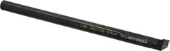 Kennametal - 19.56mm Min Bore Diam, 10" OAL, 5/8" Shank Diam, A-SCLC Indexable Boring Bar - CC.. Insert, Screw Holding Method - USA Tool & Supply