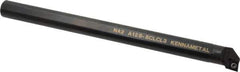 Kennametal - 23.62mm Min Bore Diam, 10" OAL, 3/4" Shank Diam, A-SCLC Indexable Boring Bar - CC.. Insert, Screw Holding Method - USA Tool & Supply