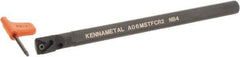 Kennametal - 12.19mm Min Bore Diam, 6" OAL, 3/8" Shank Diam, A-STFC Indexable Boring Bar - TC.. Insert, Screw Holding Method - USA Tool & Supply